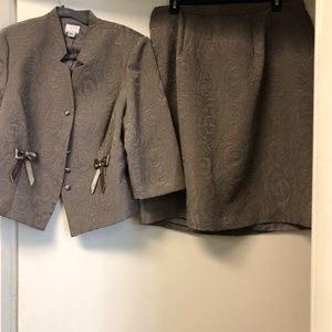 Taupe Suit